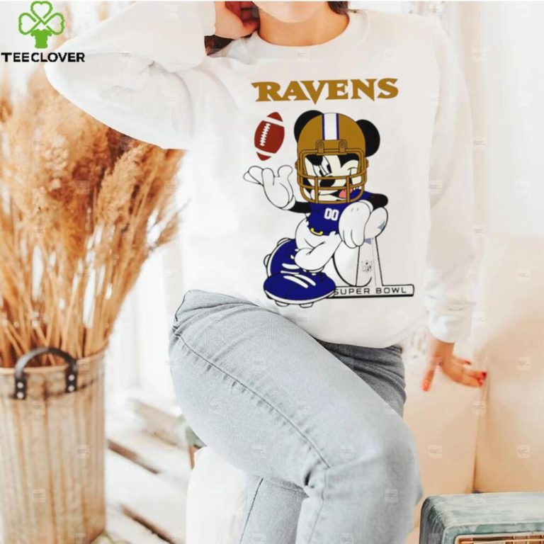 2024 NFL Championship Game Mickey Mouse Super Bowl Baltimore Ravens