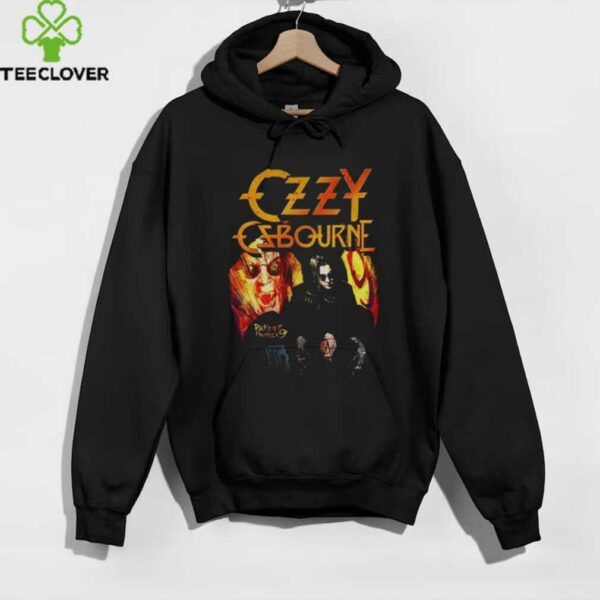 Alice Cooper Wearing Ozzy Osbourne Patient No 9 Wings T shirts