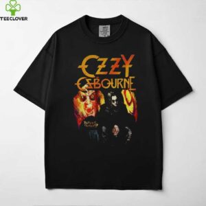 Alice Cooper Wearing Ozzy Osbourne Patient No 9 Wings T shirts