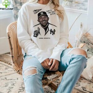 CC Sabathia HOF 52 That’s For You Btich Soda Sports New York Yankees Legend T shirts
