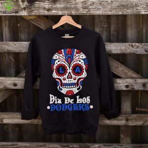 Dia De Los Dodgers Los Angeles Dodgers Sugar Skull Shirt