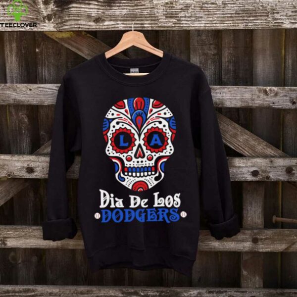 Dia De Los Dodgers Los Angeles Dodgers Sugar Skull Shirt