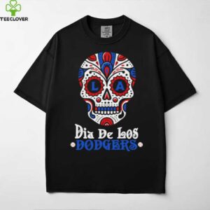 Dia De Los Dodgers Los Angeles Dodgers Sugar Skull Shirt