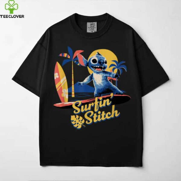 Disney Lilo And Stitch Surfing Stitch Shirt