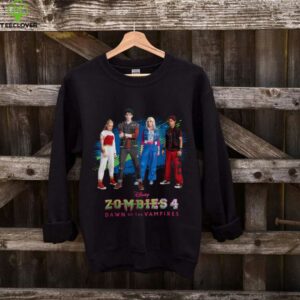 Disney Zombies 4 Nova & Victor + Zed & Addison Official Logo Shirt