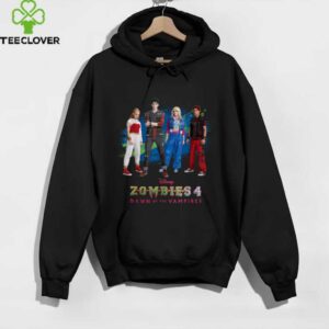 Disney Zombies 4 Nova & Victor + Zed & Addison Official Logo Shirt