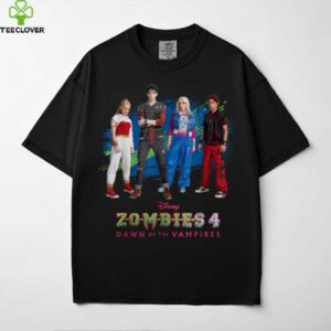 Disney Zombies 4 Nova & Victor + Zed & Addison Official Logo Shirt