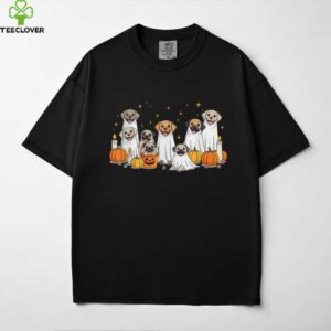 Dogs Ghosts Cute Dogs Dressed As Ghost Halloween Dog Shirt