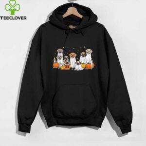 Dogs Ghosts Cute Dogs Dressed As Ghost Halloween Dog Shirt