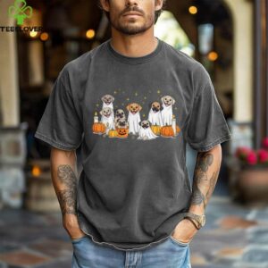Dogs Ghosts Cute Dogs Dressed As Ghost Halloween Dog Shirt