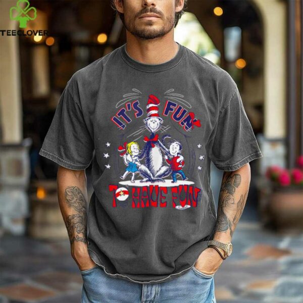 Dr. Seuss Cat In The Hat Fun To Have Fun Officially Licensed Shirt