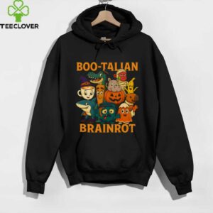 Italian Brainrot Characters Halloween Themes Costume Party Pullover Shirt