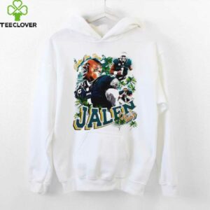 Jalen Hurts Philadelphia Eagles football palm trees vintage style