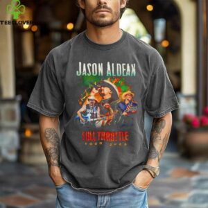 Jason Aldean Full Throttle Tour 2025 signature shirt