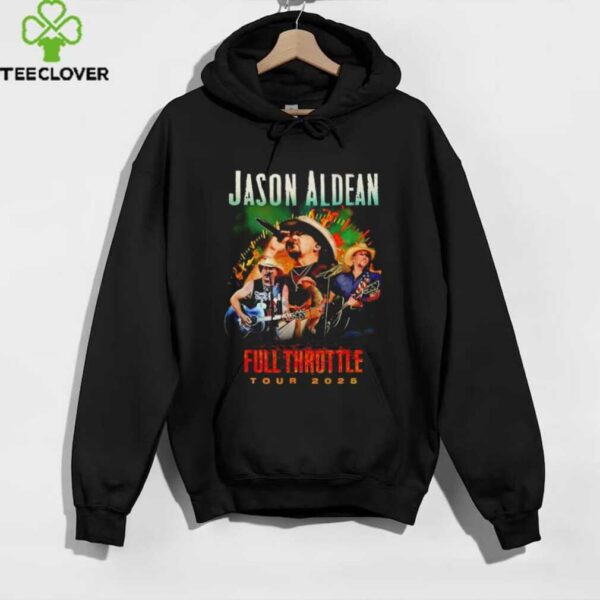 Jason Aldean Full Throttle Tour 2025 signature shirt