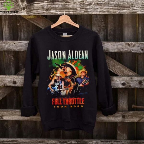 Jason Aldean Full Throttle Tour 2025 signature shirt