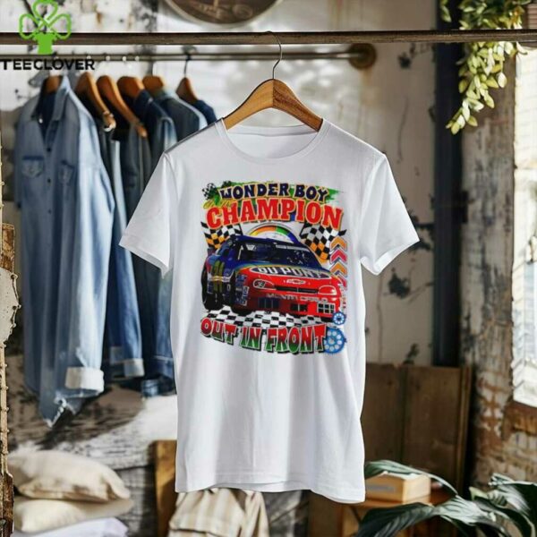 Jeff Gordon Wonder boy champion Dupont race car Nascar shirt