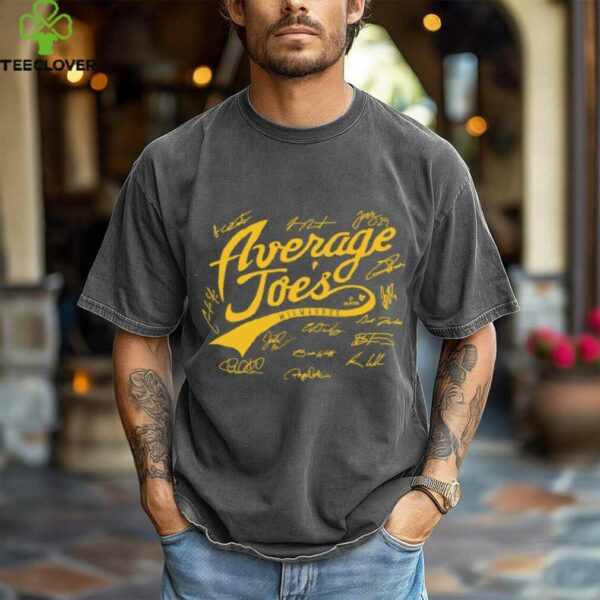 Just A Bunch Of Average Joes   Milwaukee Baseball Shirt