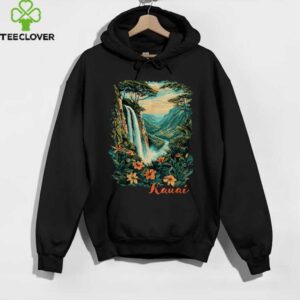Kauai, Hawaii Waterfall Canyon Rainforest Trees Souvenir Shirt