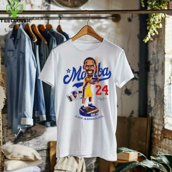 Kobe Bryer Los Angeless Mamba bobblehead signature shirt