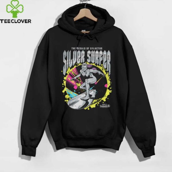 Marvel The Fantastic Four_ First Steps Silver Surfer Faded Shirt