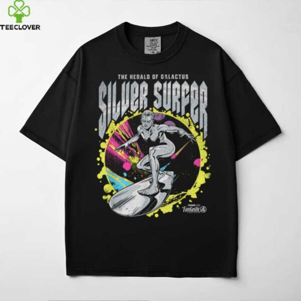 Marvel The Fantastic Four_ First Steps Silver Surfer Faded Shirt