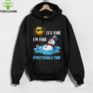Melting Snowman Christmas In July Summer Humor Shirt
