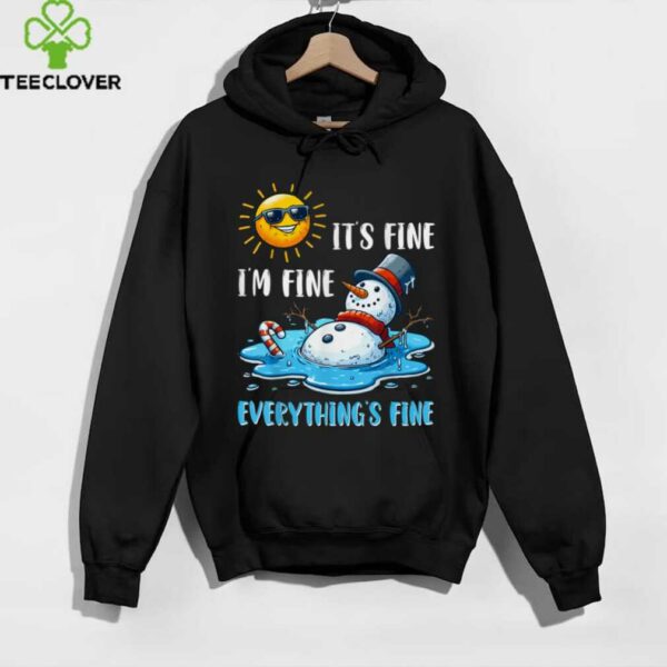 Melting Snowman Christmas In July Summer Humor Shirt