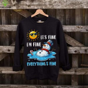 Melting Snowman Christmas In July Summer Humor Shirt