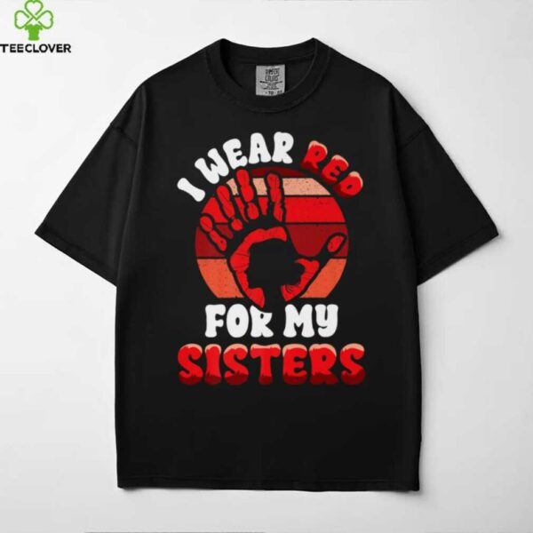 Native American Stop MMIW Wear Red Stolen Sisters Indigenous Shirt