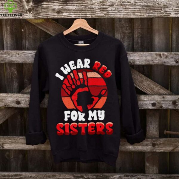 Native American Stop MMIW Wear Red Stolen Sisters Indigenous Shirt