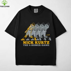 Nick Kurtz   Four Home Run Game   Oakland Baseball Shirt