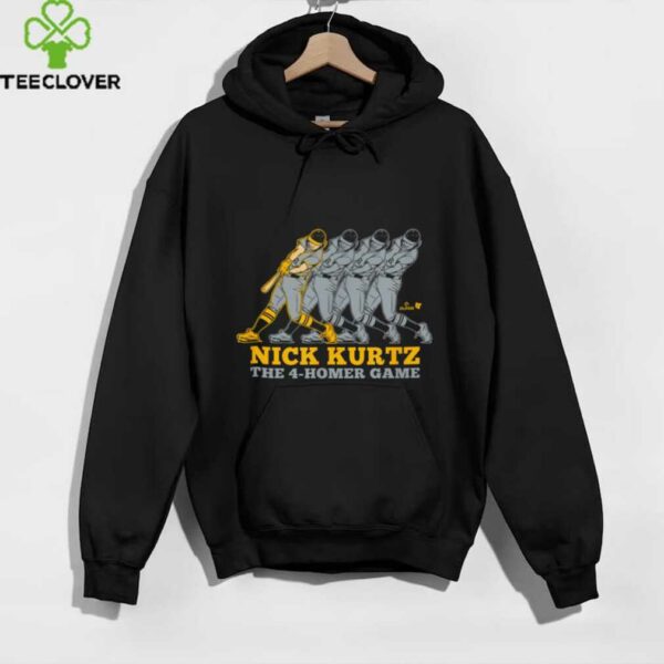 Nick Kurtz   Four Home Run Game   Oakland Baseball Shirt