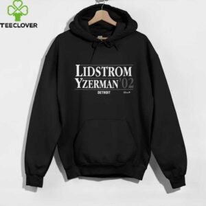 Nicklas Lidstrom & Steve Yzerman ’02   Detroit Hockey Shirt