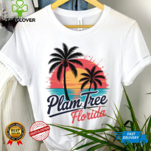 Palm Tree Florida Sunset Tropical Beach Art Shirt