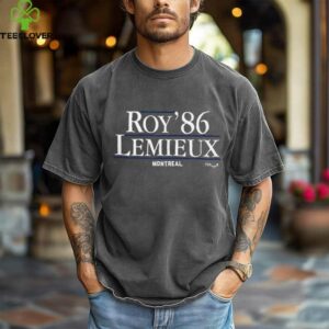 Patrick Roy & Claude Lemiuex '86 Montreal Hockey Shirt