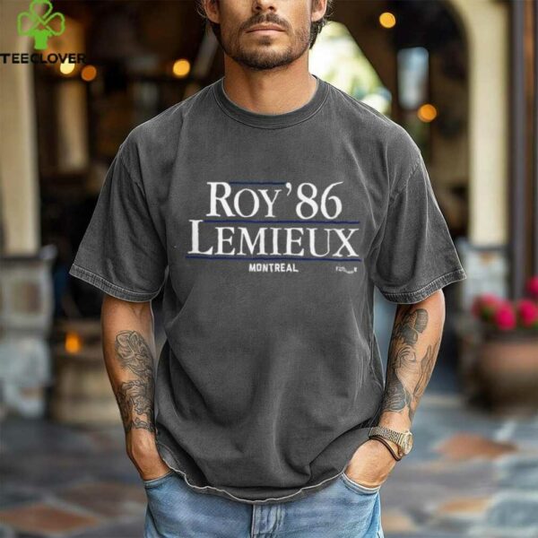 Patrick Roy & Claude Lemiuex ’86   Montreal Hockey Shirt
