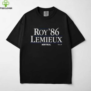 Patrick Roy & Claude Lemiuex '86 Montreal Hockey Shirt
