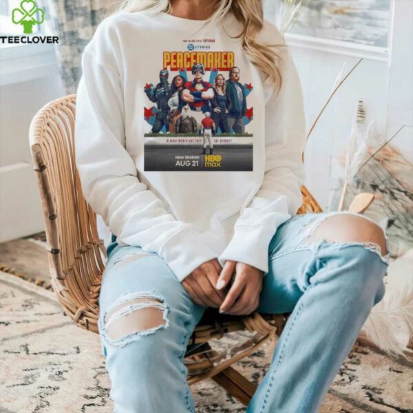 Peacemaker Season 2 Wall Reflection Art With Heroic Parody Theme On August 21 T shirts