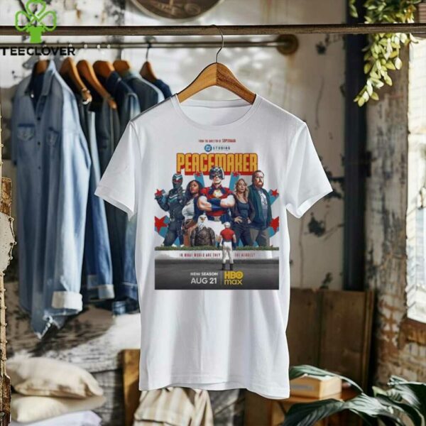 Peacemaker Season 2 Wall Reflection Art With Heroic Parody Theme On August 21 T shirts