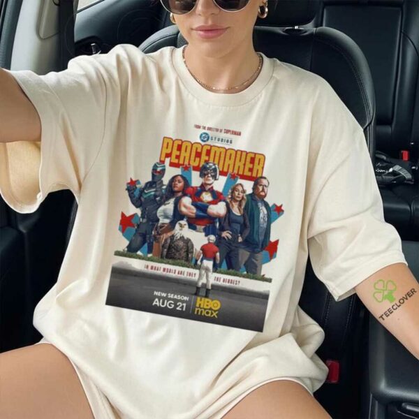 Peacemaker Season 2 Wall Reflection Art With Heroic Parody Theme On August 21 T shirts