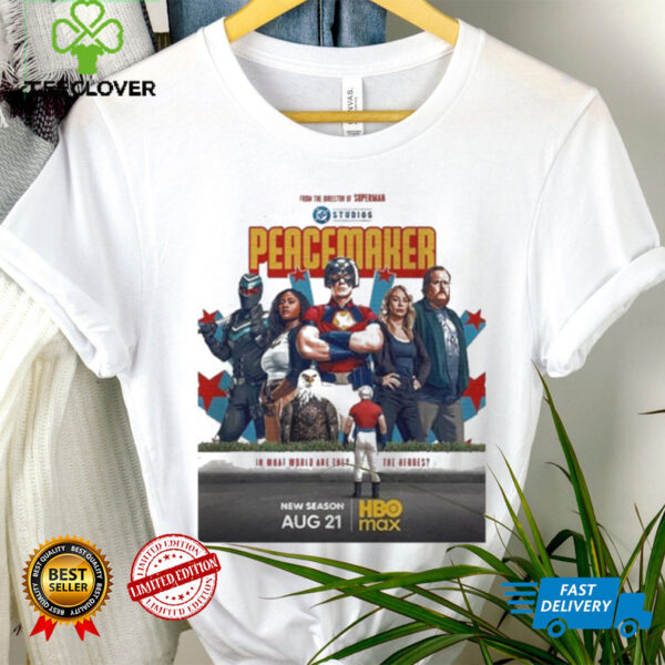 Peacemaker Season 2 Wall Reflection Art With Heroic Parody Theme On August 21 T shirts