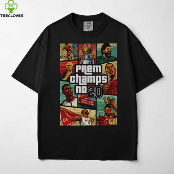 Prem Champs No 20 GTA style shirt