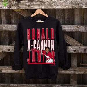 Ronald AcuñA Jr.   A Cannon Jr.   Atlanta Baseball Shirt