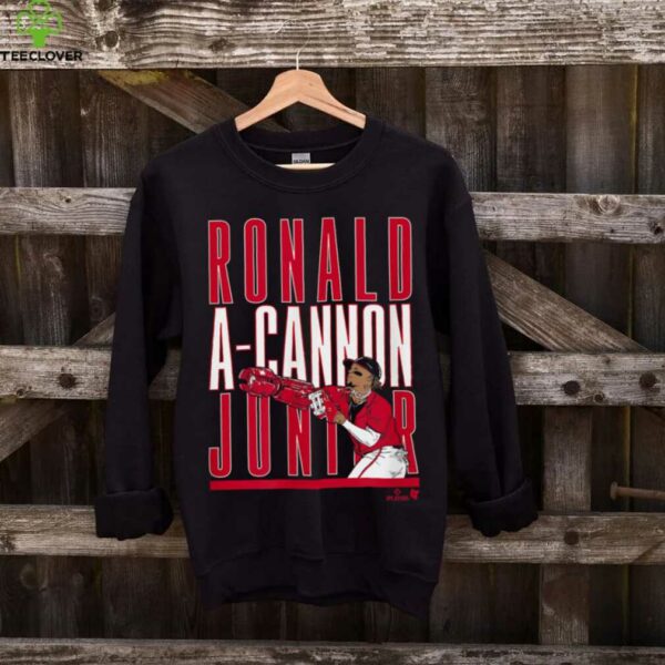 Ronald AcuñA Jr.   A Cannon Jr.   Atlanta Baseball Shirt