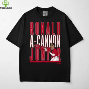 Ronald AcuñA Jr. A Cannon Jr. Atlanta Baseball Shirt