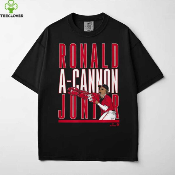Ronald AcuñA Jr.   A Cannon Jr.   Atlanta Baseball Shirt
