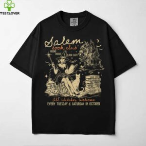Salem Book Club Bookish Witch Spicy Book Halloween Shirt
