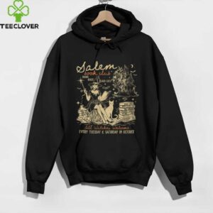 Salem Book Club Bookish Witch Spicy Book Halloween Shirt