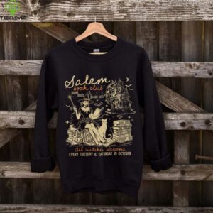 Salem Book Club Bookish Witch Spicy Book Halloween Shirt
